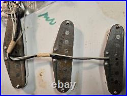 1974 75 LOADED Pickguard Fender Stratocaster Vintage Pickups Pots COMPLETE