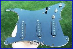 1980, 1981, 1982 Fender Stratocaster loaded pickguard withX1 Strat bridge pickup