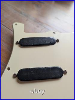 1980s EMG Pickups SSS Loaded Stratocaster Pickguard Tested NO Issues