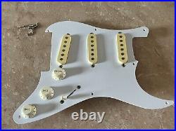 1980s Fender ST-357V MIJ Japan Stratocaster guitar pickups loaded pickguard 1980s Fender ST-357V MIJ Japan Stratocaster guitar pickups loaded pickguard