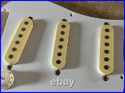 1980s Fender ST-357V MIJ Japan Stratocaster guitar pickups loaded pickguard 1980s Fender ST-357V MIJ Japan Stratocaster guitar pickups loaded pickguard