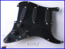 1980s USA Fender Stratocaster loaded pickguard strat EMGs active relic