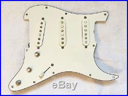 1981 1982 Fender The STRAT Stratocaster loaded pickguard X1 bridge pup / pickups