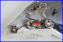 1981-1983 Fender Stratocaster Pickguard Dan Smith Loaded Pickguard ALL Original