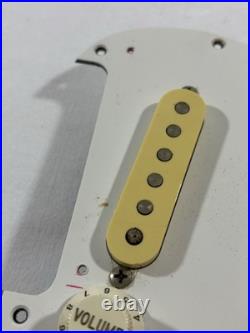 1987 Squier Stratocaster Japan E-Series Loaded Pickguard White 3-Ply 1987 Squier Stratocaster Japan E-Series Loaded Pickguard White 3-Ply