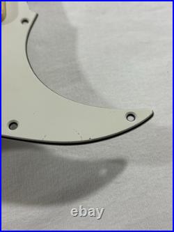 1987 Squier Stratocaster Japan E-Series Loaded Pickguard White 3-Ply 1987 Squier Stratocaster Japan E-Series Loaded Pickguard White 3-Ply