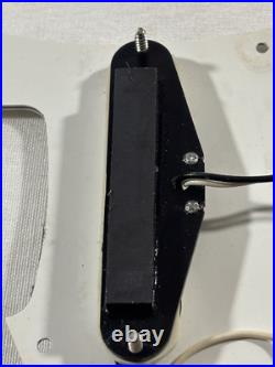 1987 Squier Stratocaster Japan E-Series Loaded Pickguard White 3-Ply 1987 Squier Stratocaster Japan E-Series Loaded Pickguard White 3-Ply