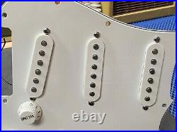 1993 Fender Standard Strat SSS LOADED PICKGUARD Stratocaster Electric Guitar MIM