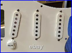 1995 Fender USA 90's Strat Guitar LOADED PICKGUARD Alnico V Pickups & TBX Tone