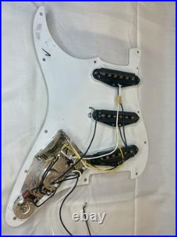 1996 Fender Stratocaster MIM Loaded 3-Ply Pickguard SSS Cream with HW