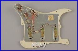 1997 Fender Stratocaster Plus Pearloid Loaded Pickguard Gold Lace Sensor Strat