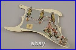 1997 Fender Stratocaster Plus Pearloid Loaded Pickguard Gold Lace Sensor Strat