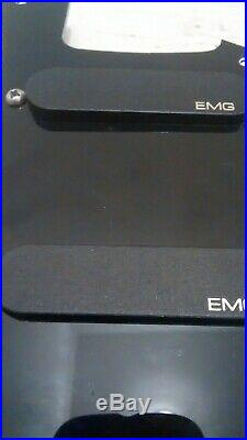 1999 EMG SA Loaded Fender Stratocaster Strat Pickguard Pots Switch Near Mint