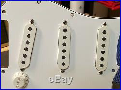 1999 Fender American Strat Loaded PICKGUARD Alnico V USA Pickups Electric Guitar