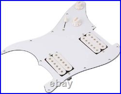 1 Set Guitar HH Loaded Prewired Pickguard Plate Fit Fender Stratocaster Strat