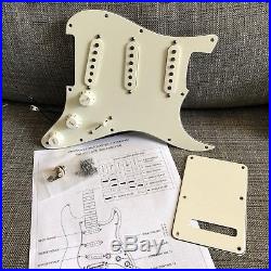 2001 Fender American Stratocaster LOADED Parchment Pickguard USA Standard Strat