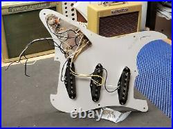 2001 Fender Standard Strat SSS LOADED PICKGUARD Stratocaster Electric Guitar MIM