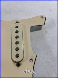 2001 Fender Stratocaster MIM Loaded 3-Ply Pickguard SSS Cream with HW