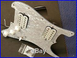 2001 Fender USA Big Apple Strat HH LOADED PICKGUARD SD Pearly Gates Plus &'59