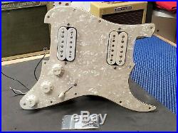 2002 Fender USA Big Apple Strat HH LOADED PICKGUARD SD Distortion Bridge &'59