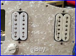 2002 Fender USA Big Apple Strat HH LOADED PICKGUARD SD Distortion Bridge &'59