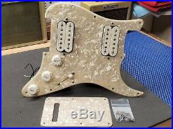 2002 Fender USA Big Apple Strat HH LOADED PICKGUARD SD Pearly Gates Plus &'59