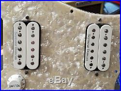 2002 Fender USA Big Apple Strat HH LOADED PICKGUARD SD Pearly Gates Plus &'59