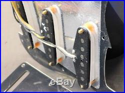 2002 Fender USA Stevie Ray Vaughan Strat LOADED PICKGUARD Texas Special Pickups