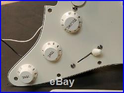 2003 Fender American Strat Loaded PICKGUARD Alnico V USA Pickups Electric Guitar
