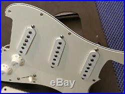 2003 Fender American Strat Loaded PICKGUARD Alnico V USA Pickups Electric Guitar