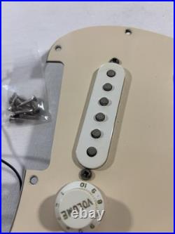 2004 Fender Stratocaster MIM Loaded 3-Ply Pickguard SSS Cream with HW
