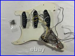 2004 Fender Stratocaster MIM Loaded 3-Ply Pickguard SSS Cream with HW