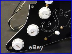 2004 Fender USA Stevie Ray Vaughan Strat LOADED PICKGUARD Texas Special Pickups