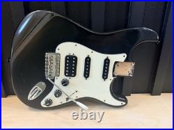 2007 Fender American HWY1 Strat Body HSS Loaded Highway One US Black Strat Nitro