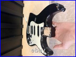 2007 Fender American HWY1 Strat Body HSS Loaded Highway One US Black Strat Nitro
