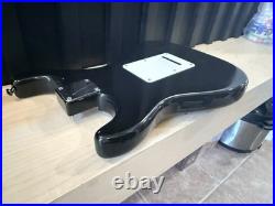 2007 Fender American HWY1 Strat Body HSS Loaded Highway One US Black Strat Nitro