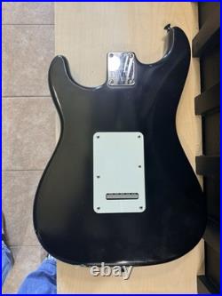 2007 Fender American HWY1 Strat Body HSS Loaded Highway One US Black Strat Nitro