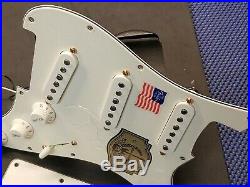 2014 60th Anniversary Fender USA Strat LOADED PICKGUARD Custom Shop'54 Pickups