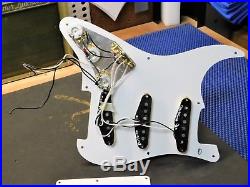 2015 Fender Classic 50's Strat Guitar LOADED PICKGUARD Pickups Pots Knobs Switch