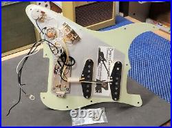 2015 Fender USA Strat HSS LOADED PICKGUARD Shawbucker & Fat 50's Pickups Relic