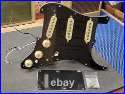 2017 Fender Deluxe Strat Black LOADED PICKGUARD Vintage Noiseless Pickups Guitar