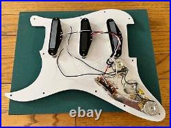 2017 Fender Japan 70s loaded white Guitar Pickguard Strat MIJ White