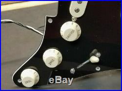 2019 Black Fender Player Stratocaster LOADED PICKGUARD Single Coil Pickups Strat