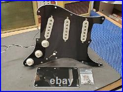 2021 Fender Player Stratocaster LOADED PICKGUARD Single Coil Pickups Strat Black