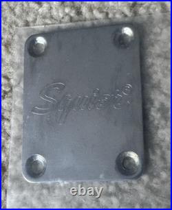 2024 Squier by Fender Loaded HSS Stratocaster Olympic White 60's Mint Green