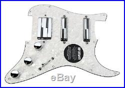 920D Custom Fender Stratocaster Strat Lace Alumitone HSS Loaded Pickguard WP/AL