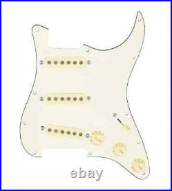 920D Custom Generation 7 way Loaded Pickguard For Strat Guitar Parchment/Cream