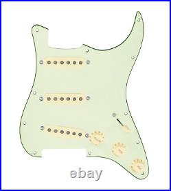 920D Custom Generation Loaded Pickguard For Strat With Aged White Pickups an