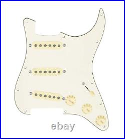 920D Custom Generation Loaded Pickguard For Strat With Aged White Pickups an