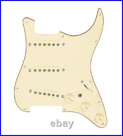 920D Custom Generation Loaded Pickguard For Strat With Aged White Pickups an